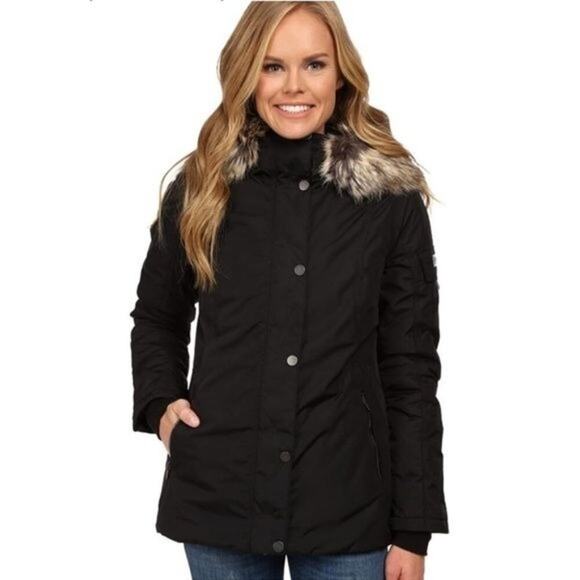 Obermeyer Payge jacket With detachable Faux fur trim hood Size 10 - Picture 1 of 16